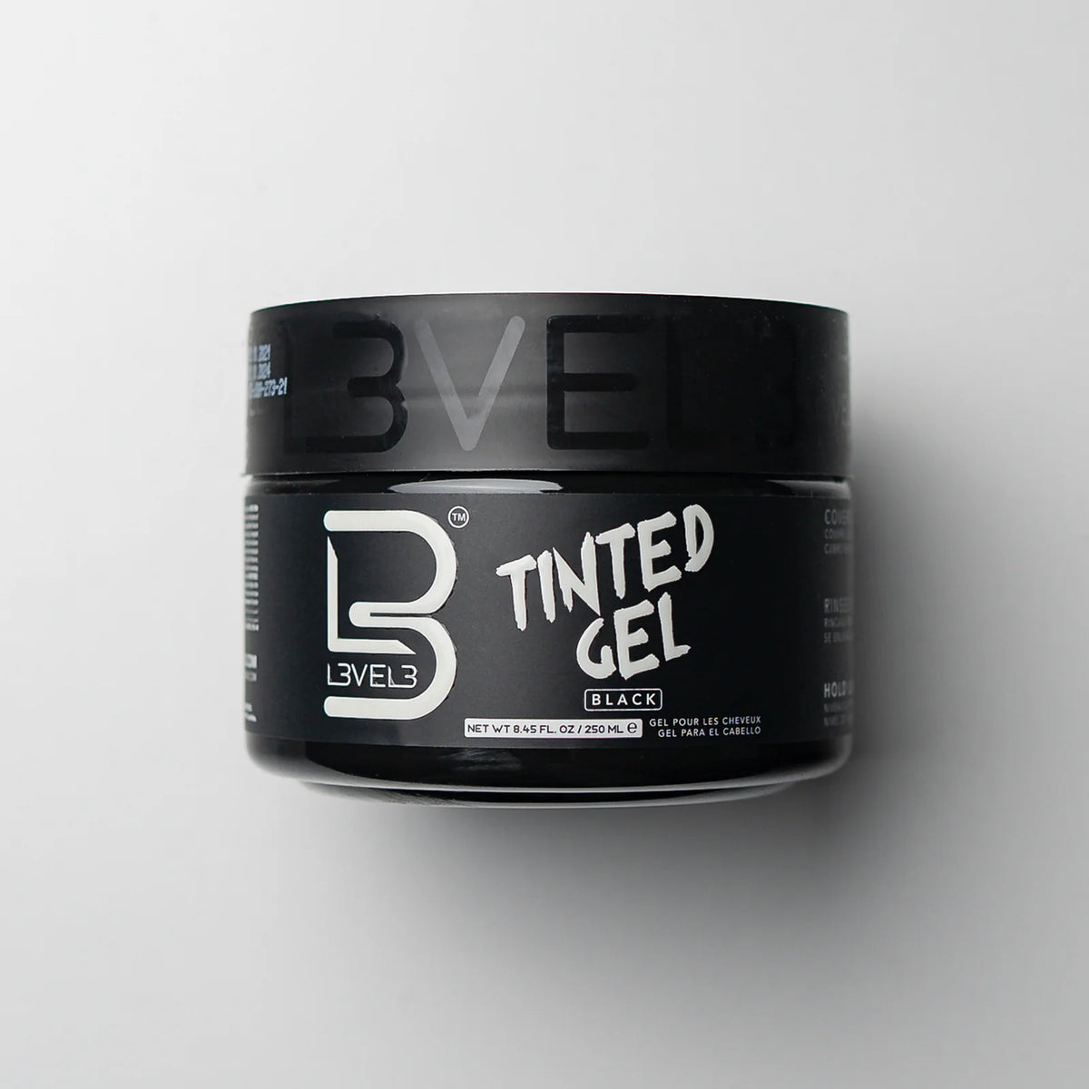 Tinted Hair Gel - Black Color 250 ML